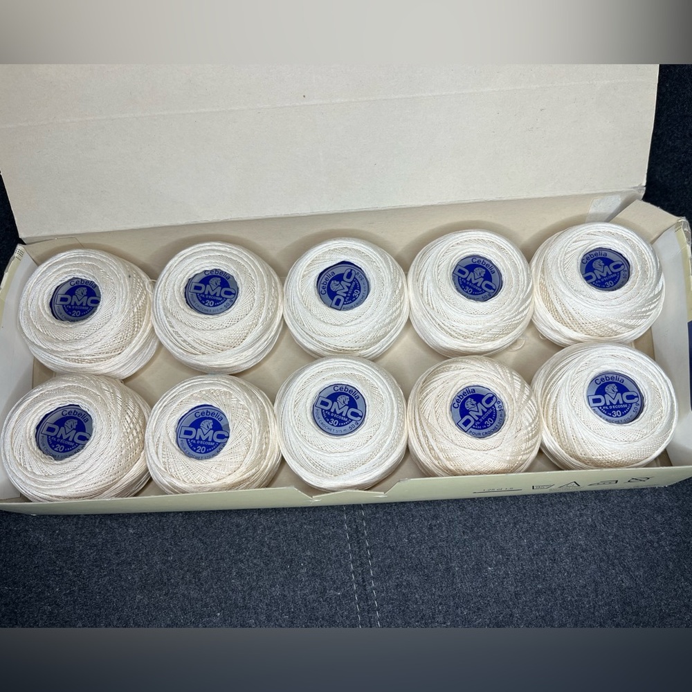 DMC Cebelia crochet thread natural colour cotton